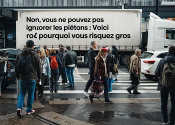 Non, vous ne pouvez pas ignorer les piétons : voici pourquoi vous risquez gros