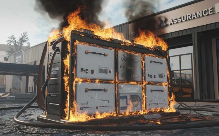 Quand les batteries électriques jouent avec le feu : les assureurs en alerte