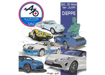 Alpine révèle des surprises incroyables pour son 70ème anniversaire à Dieppe !