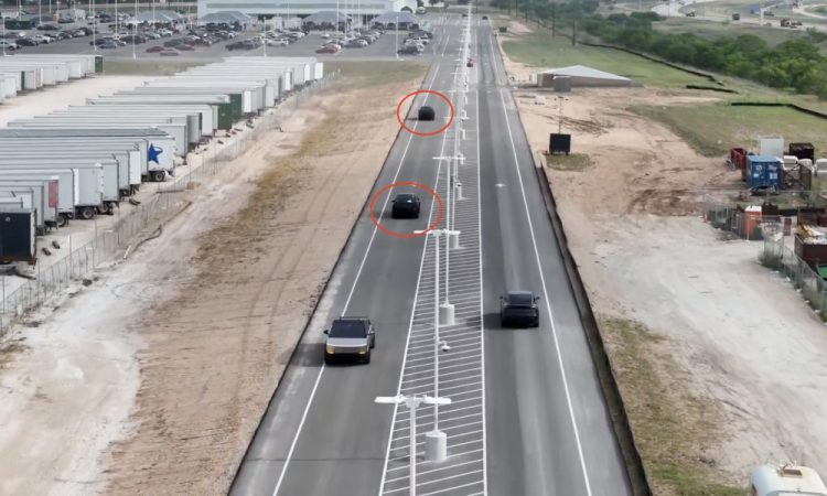 Des véhicules Tesla mystérieusement camouflés aperçus en phase de test à Giga Texas : que cachent-ils ?