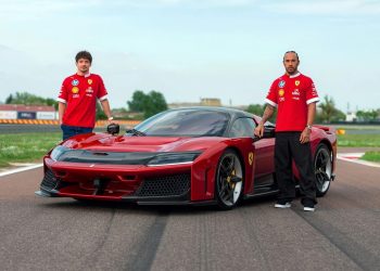 La Ferrari F80 fait chavirer Charles Leclerc et Lewis Hamilton d’émotion (vidéo)