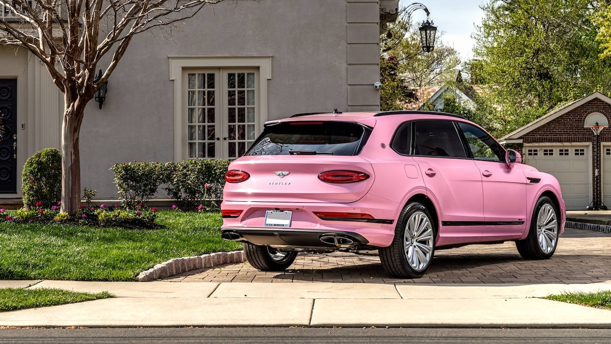 Bentayga en Candy Pink