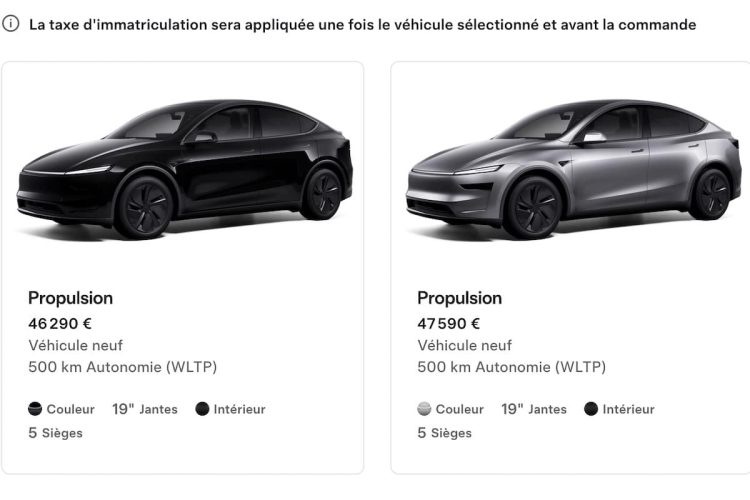Tesla Model Y 2025 Propulsion : une disponibilité surprenante en stock… mais à quel prix ?