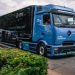 Mercedes surprend en transportant ses F1 à Silverstone… en camion électrique !