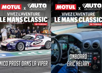 Nico Prost et Éric Hélary vous plongent au cœur de l’action sur le Circuit des 24 Heures du Mans avec Motul en caméras embarquées !