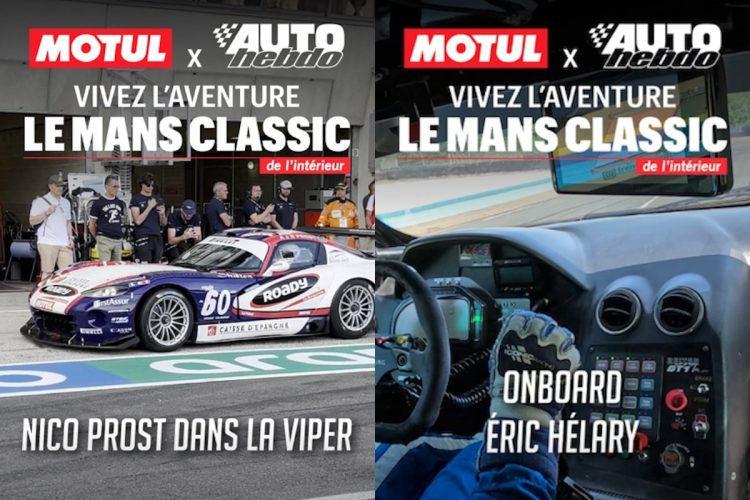 Nico Prost et Éric Hélary vous plongent au cœur de l’action sur le Circuit des 24 Heures du Mans avec Motul en caméras embarquées !