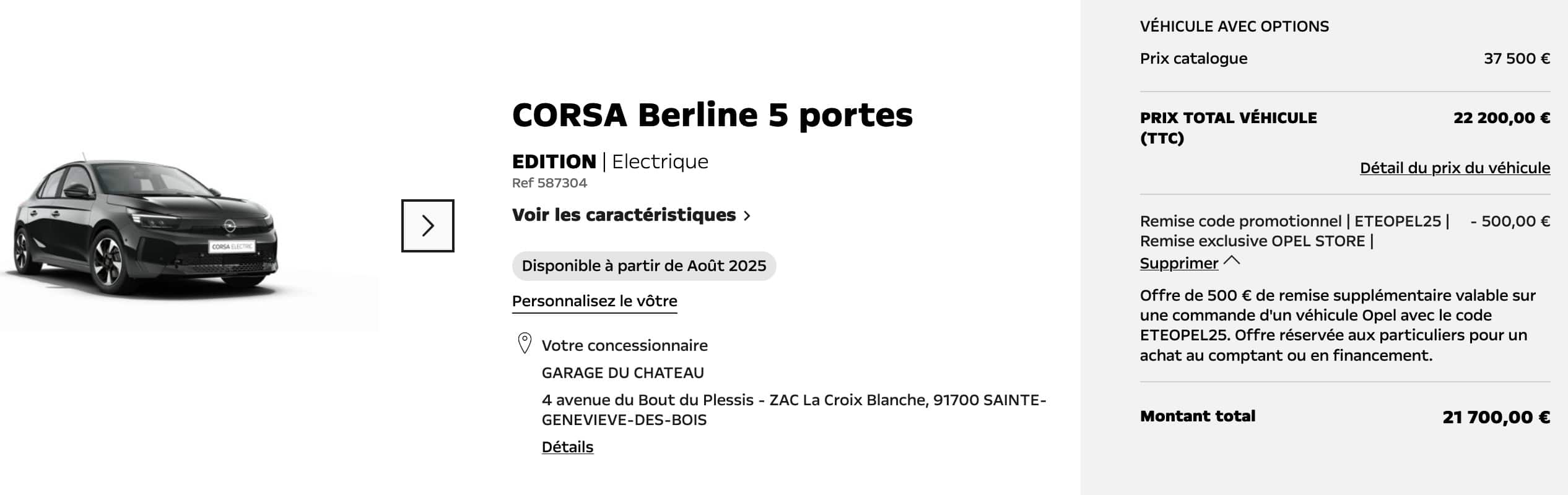 Opel Corsa Electric