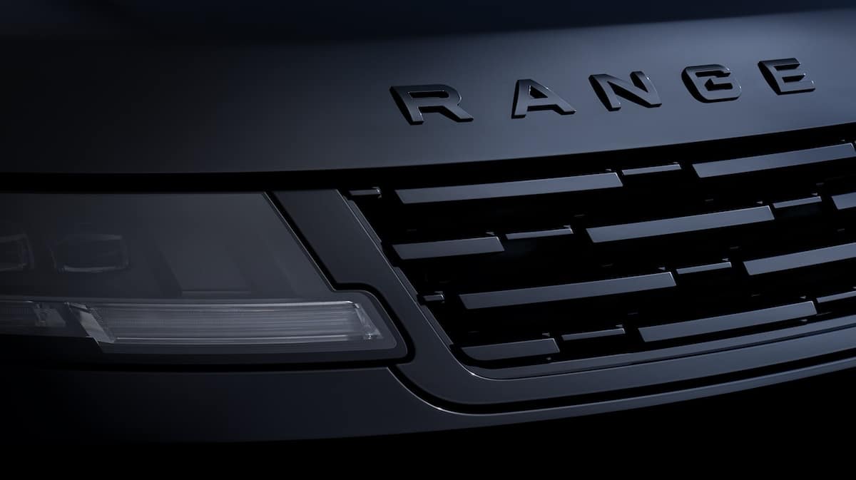 Grille du Range Rover SV Black