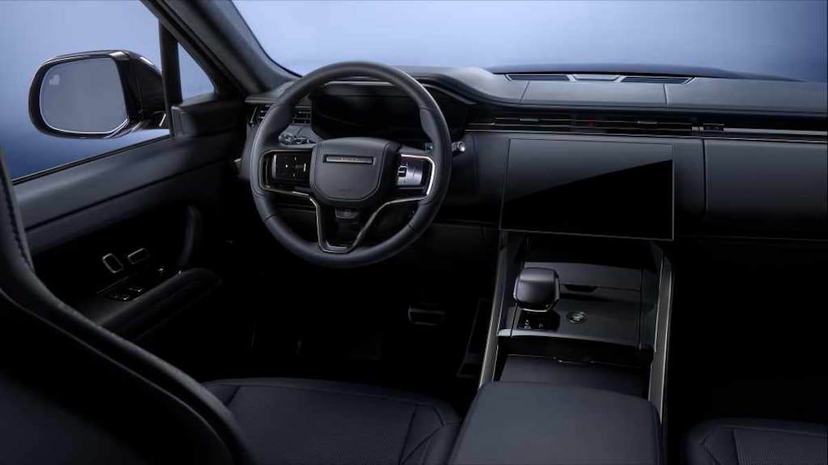 Intérieur du Range Rover SV Black