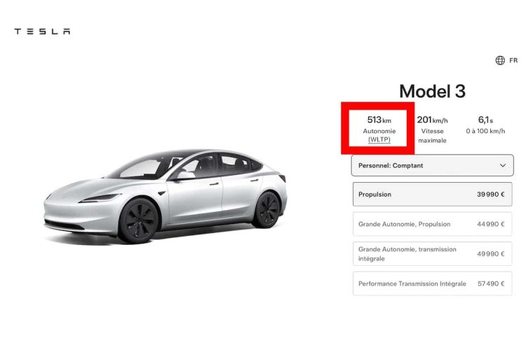 L’incertitude autour de l’autonomie de la Model 3 Propulsion de Tesla surprend les experts !