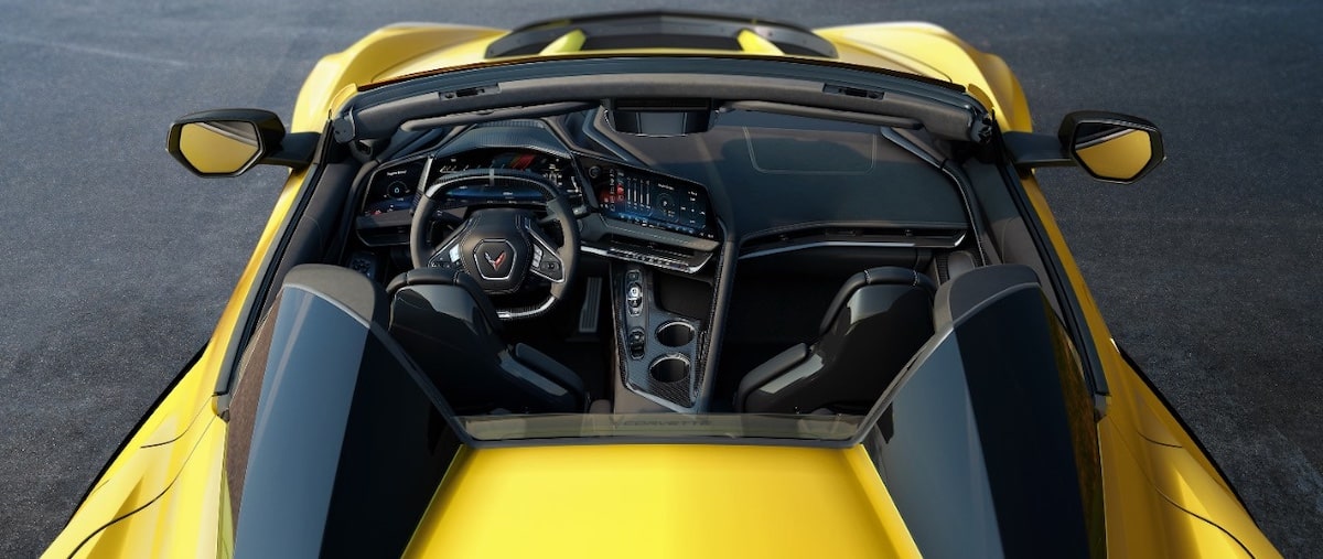 Intérieur de la Corvette