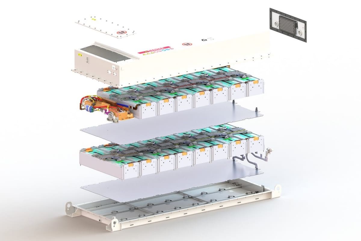 Mercedes eCitaro Batterie NMC4