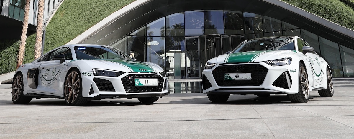 Audi RS7 de la Police de Dubaï