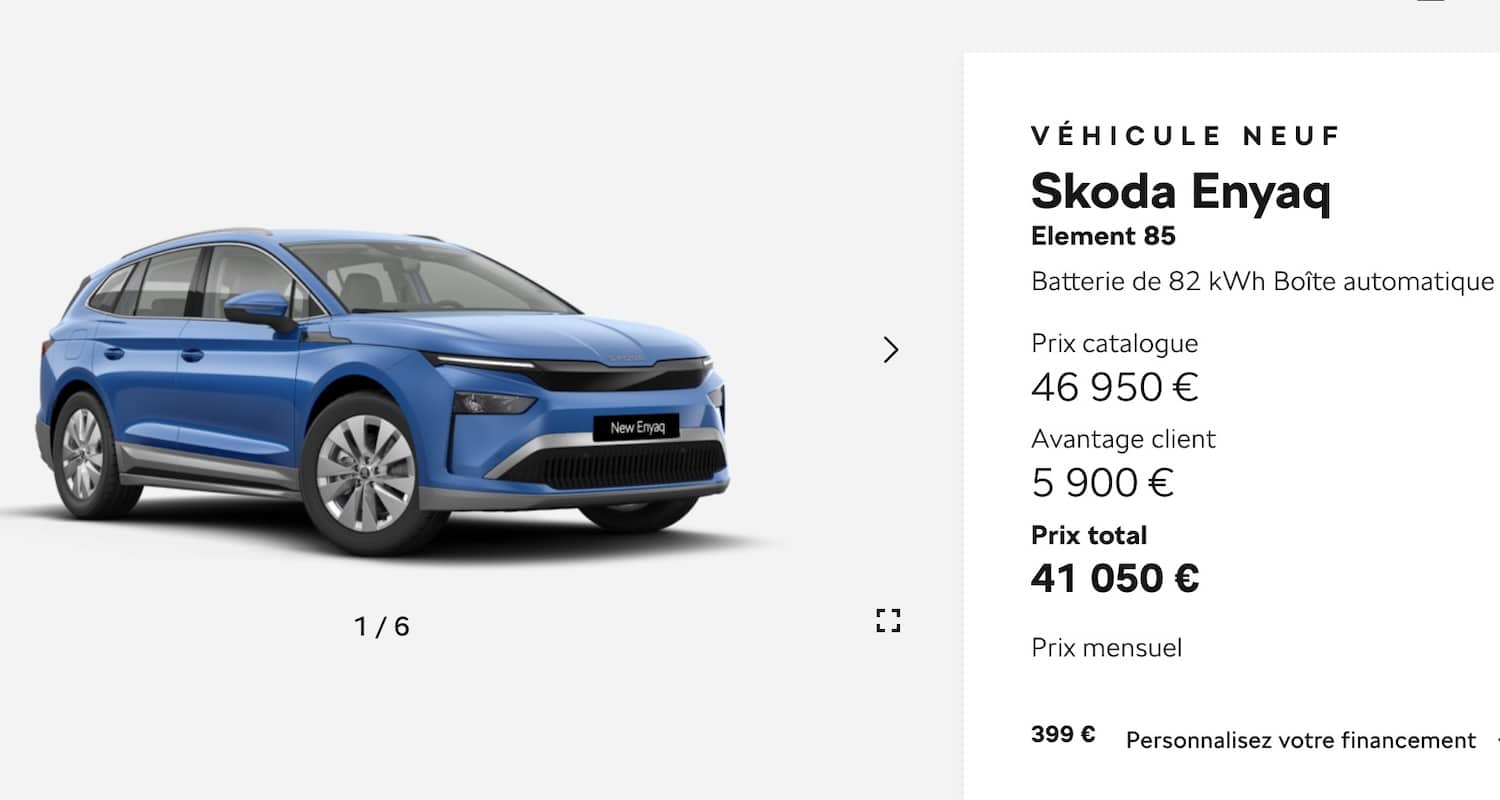Promotion Skoda Enyaq