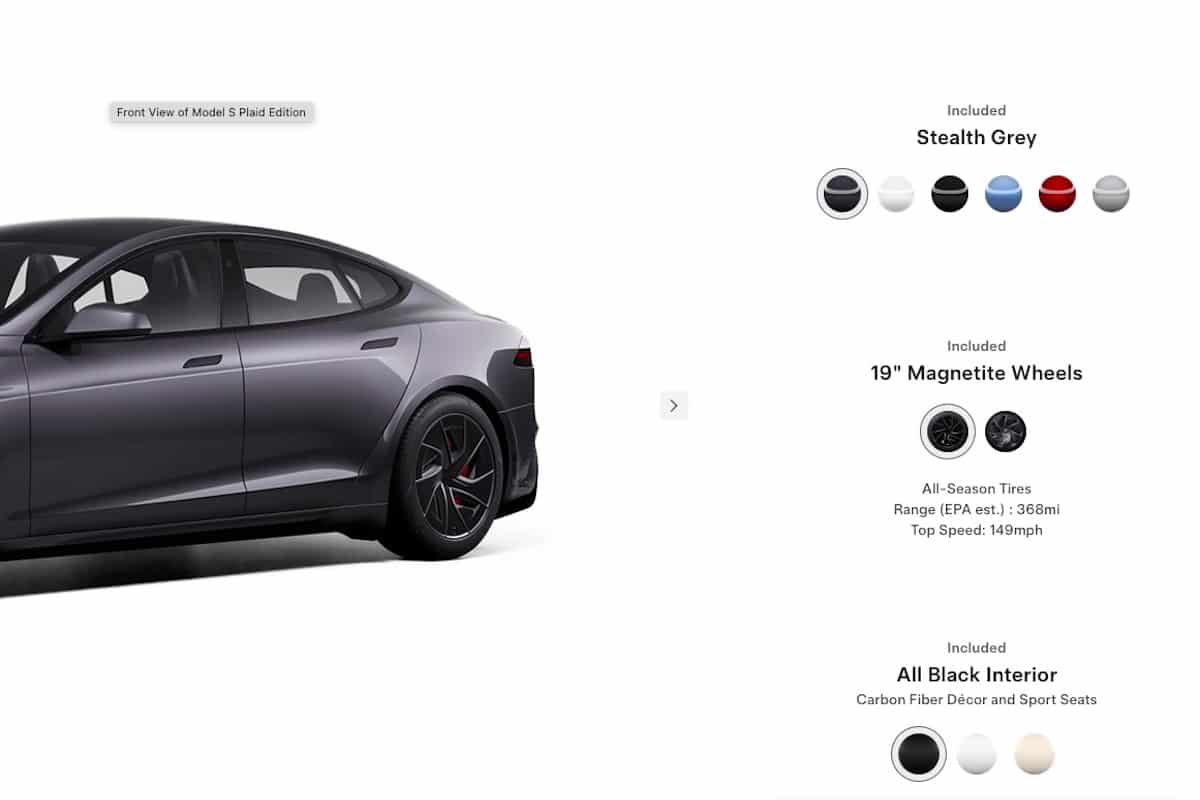 Tesla Model S 2025