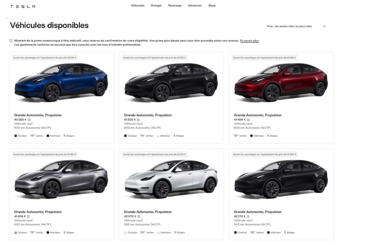 Tesla brade ses anciens Model Y : jusqu’à 8000 € à la clé, pourquoi passer à côté ?