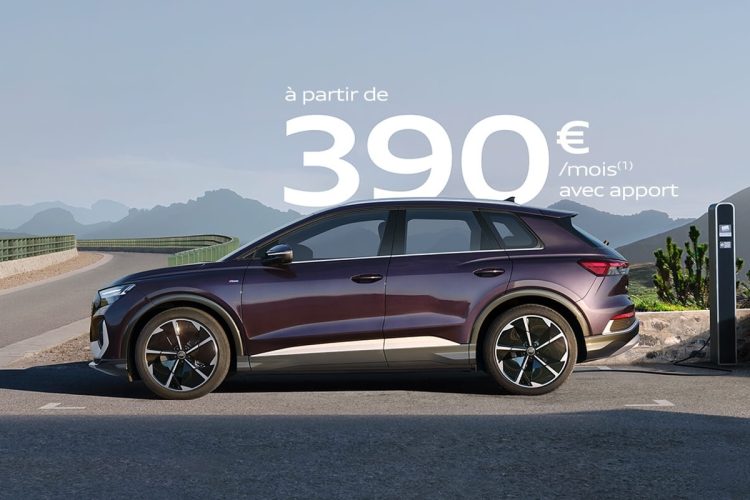 Audi sous-estime-t-il son Q4 électrique à seulement 390 €/mois ?
