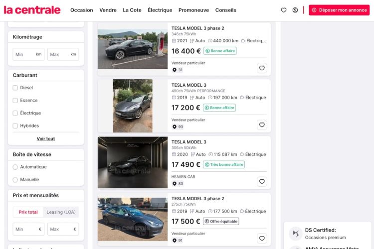 La Centrale chamboule le marché avec une offre incroyable de location de voitures d’occasion !