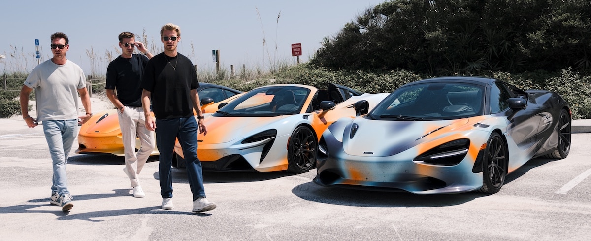 McLaren sur la route