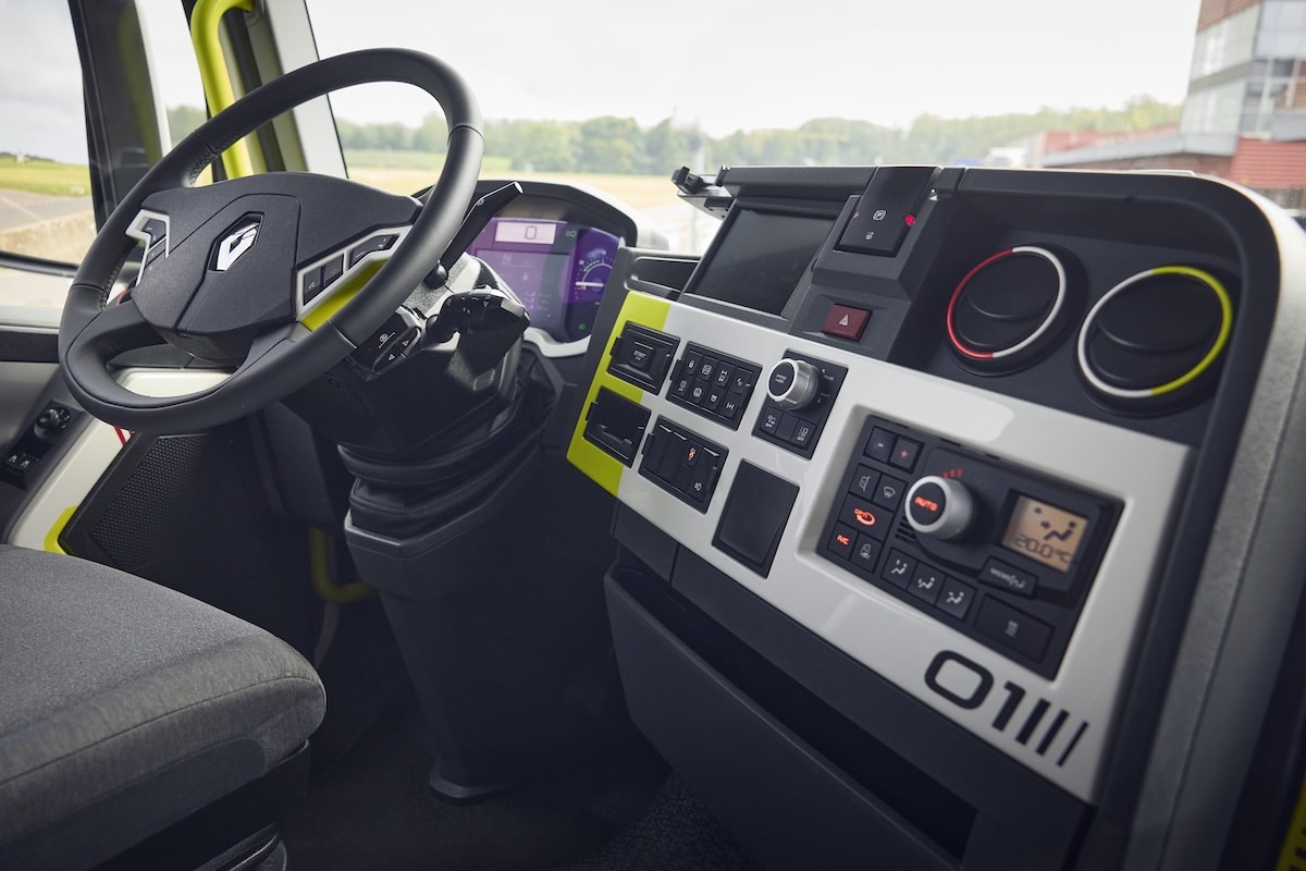 Intérieur du Renault Trucks T01 Racing
