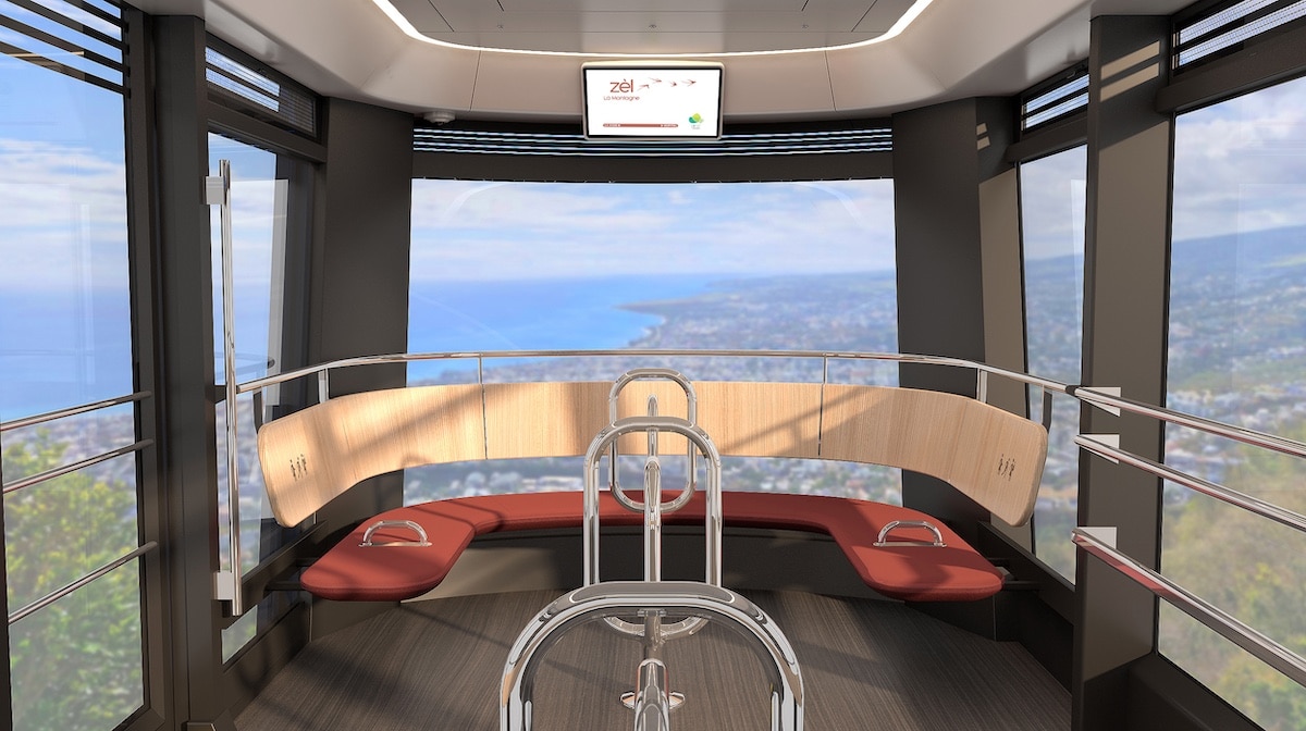 Vue du téléphérique