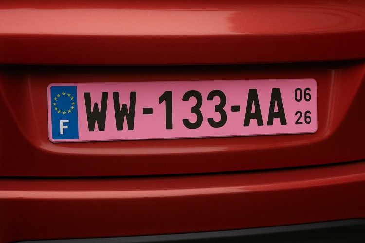 Plaque d’immatriculation rose : cet outil de régulation qui suscite la honte !