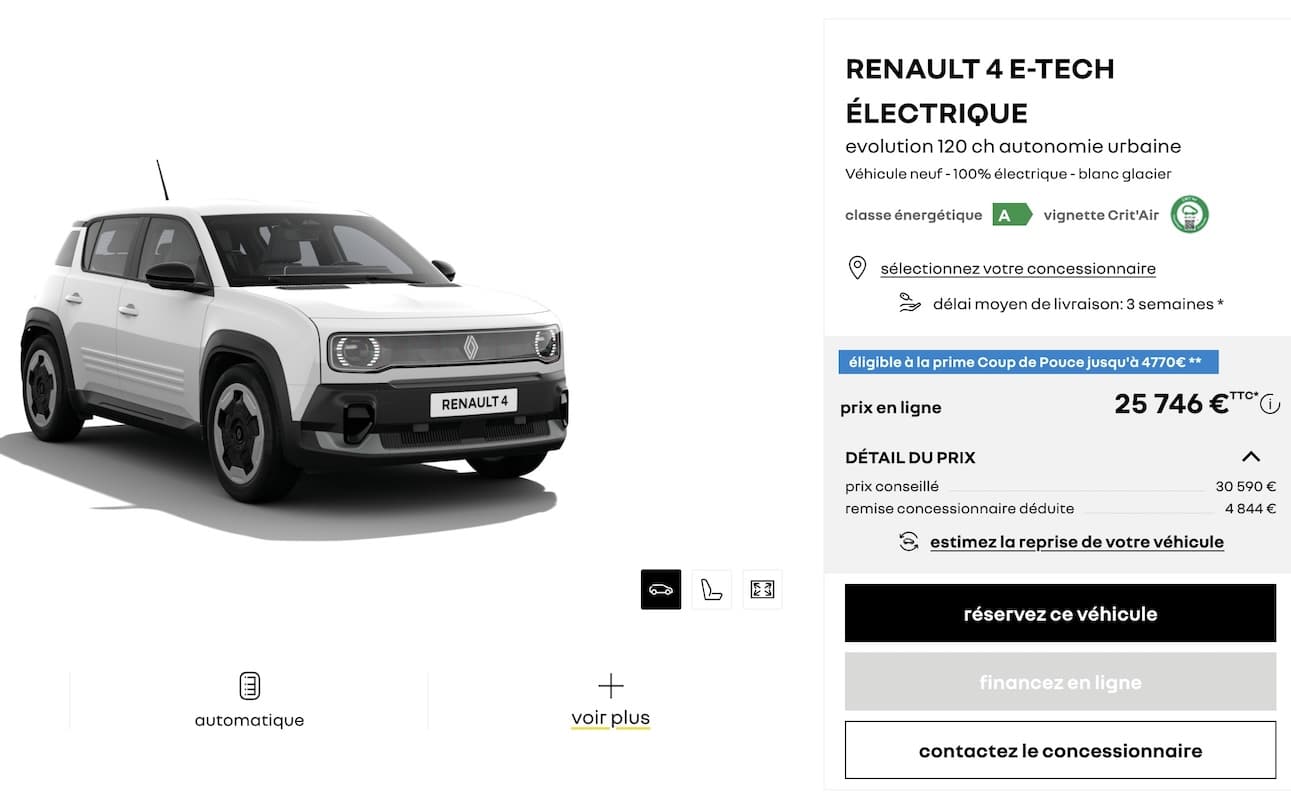 Promotion Renault 4