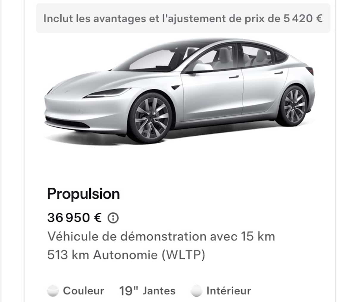 Promo Tesla Model 3