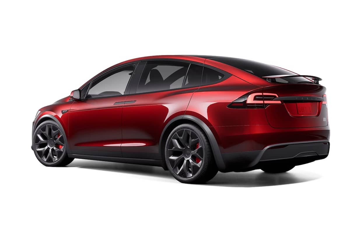 Jantes arrière de la Tesla Model X