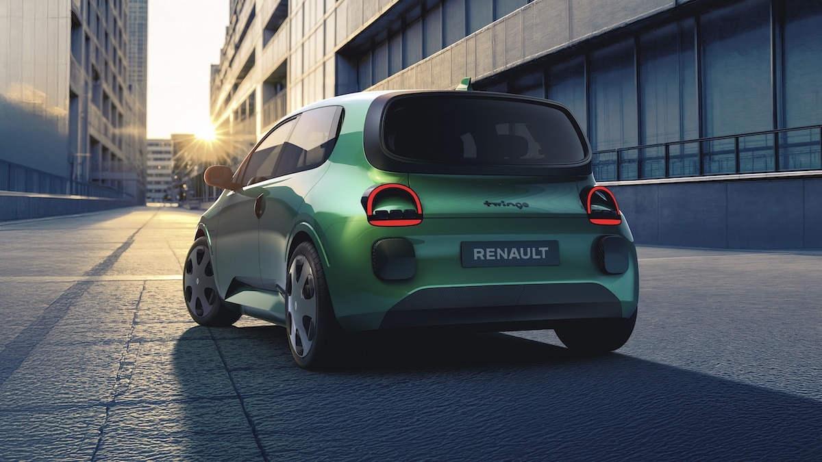 Prototype de la Twingo E-Tech Electric