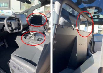 L’intérieur surprenant du Tesla Cybertruck cruiser de police va vous étonner !
