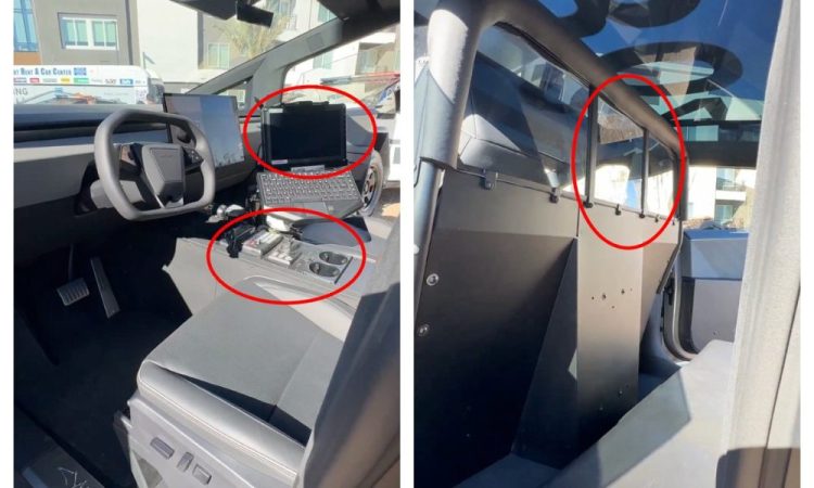 L’intérieur surprenant du Tesla Cybertruck cruiser de police va vous étonner !