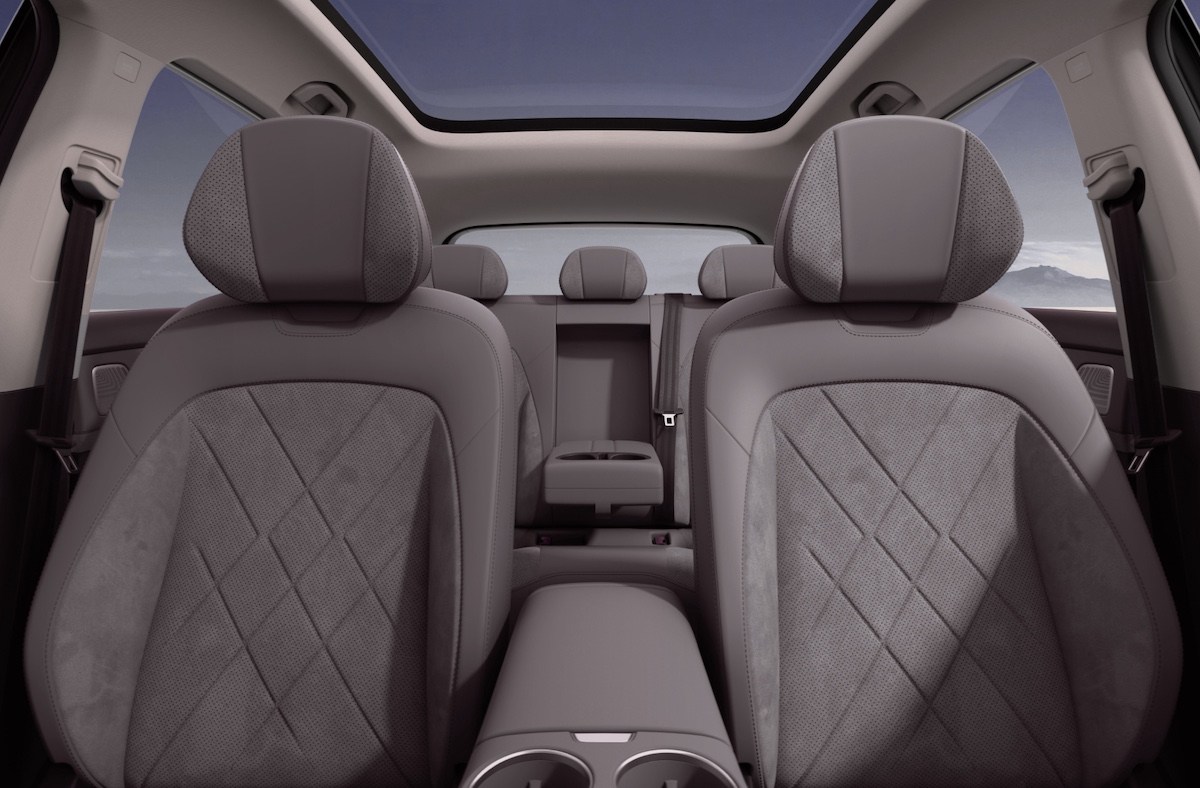 Tableau de bord du MGS6 EV