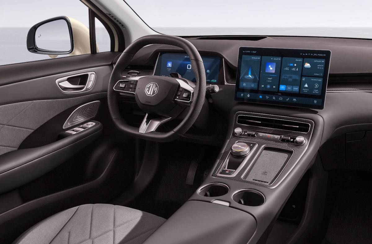 Intérieur du MGS6 EV