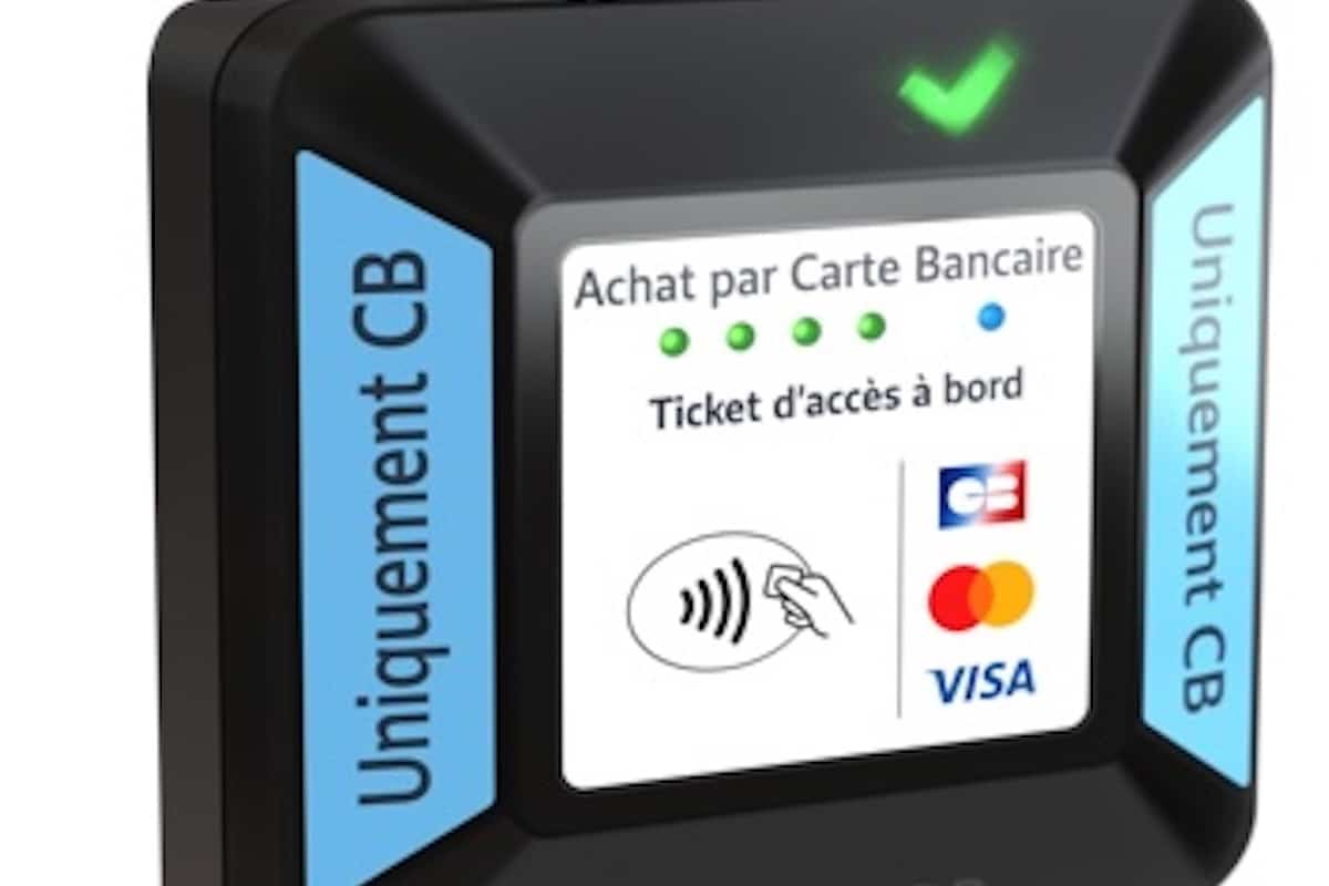 Bornes de paiement dans les bus