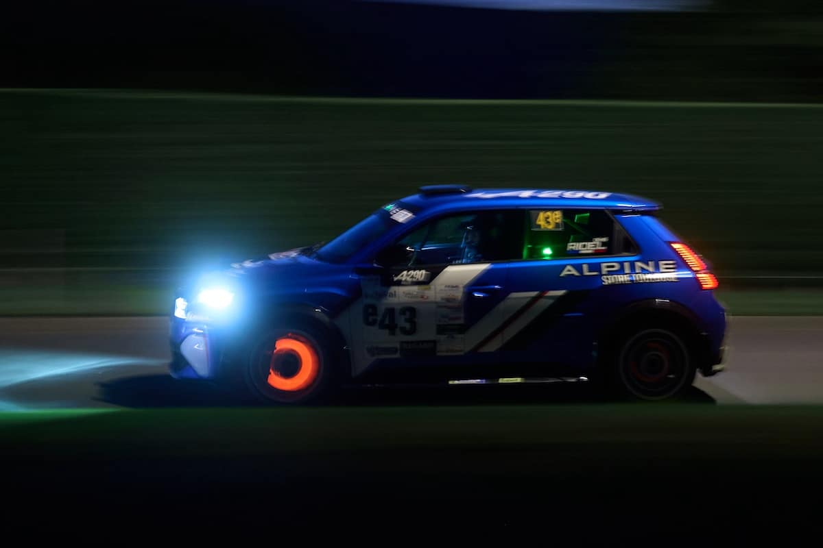 Alpine A290 Rallye en compétition