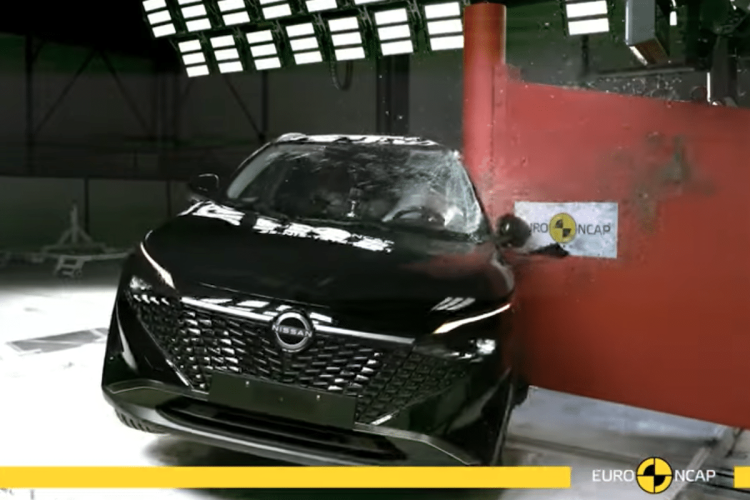 Le Nissan Qashqai : une étoile en moins au crash test, un choc qui pourrait vous surprendre !