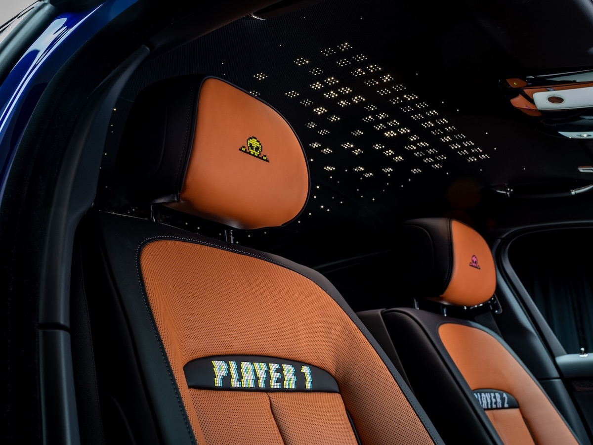 Intérieur de la Rolls-Royce Black Badge Ghost Gamer