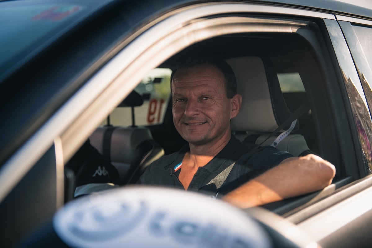 Manu Guigou en action