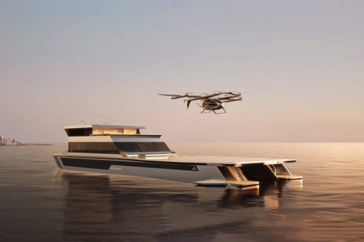AutoFlight présente un vertiport flottant zéro carbone qui pourrait changer notre vision des eVTOL !