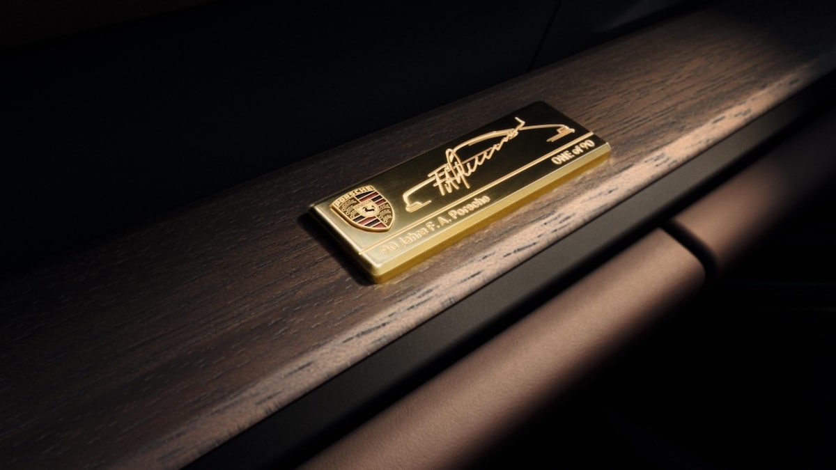 Signature de F. A. Porsche