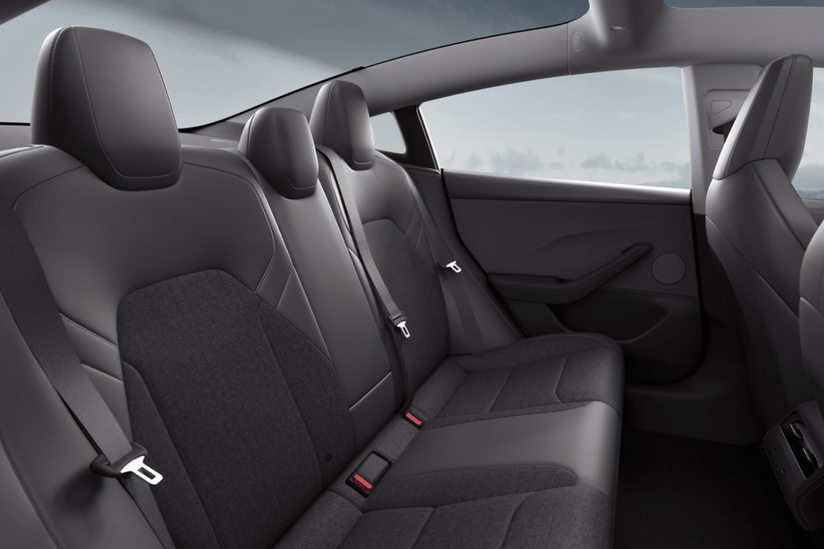 Intérieur Tesla Model 3