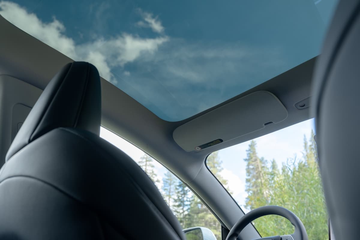 Intérieur de la Tesla Model 3