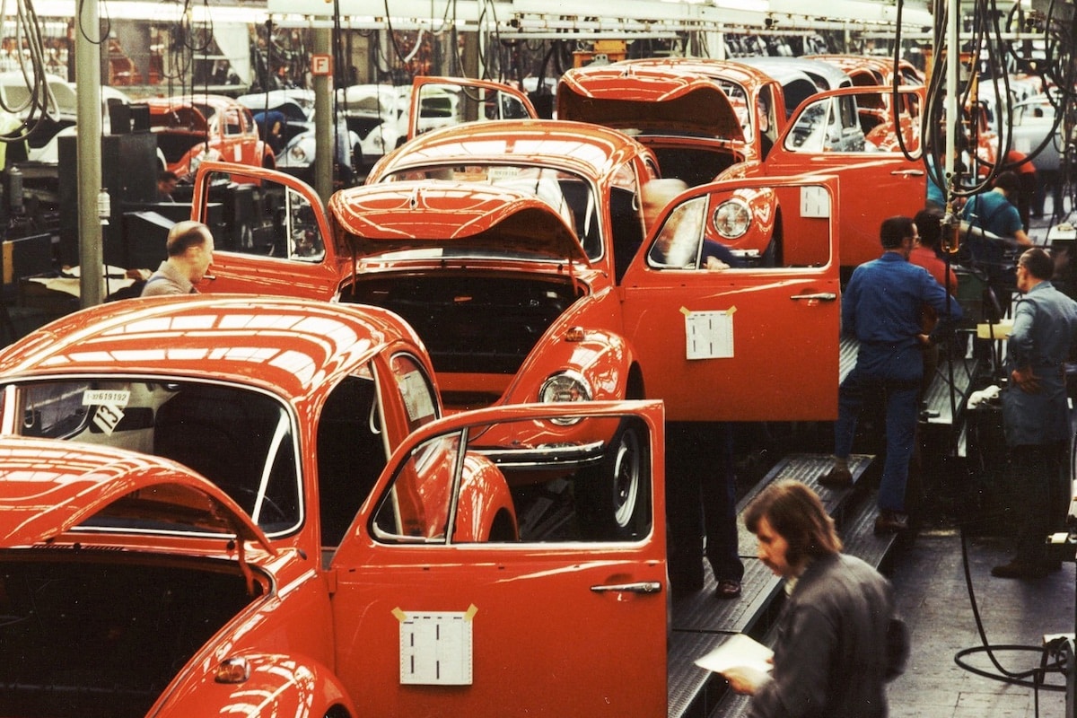 Chaîne de montage de la Coccinelle