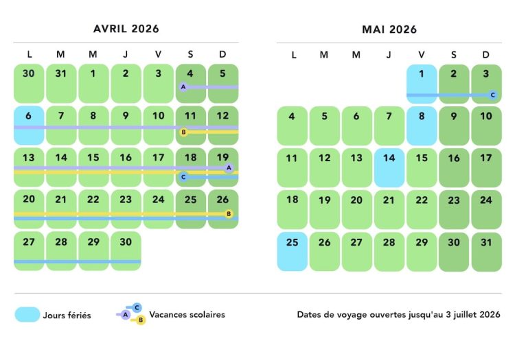 Billets SNCF : préparez-vous à profiter pleinement du printemps et des ponts de mai !