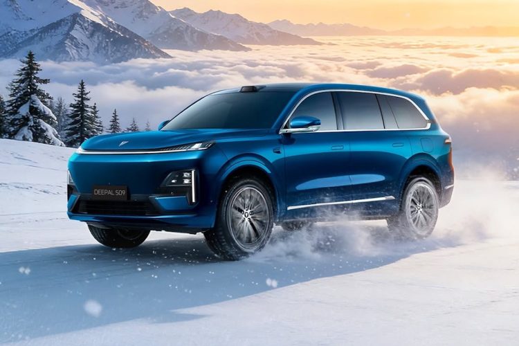Un SUV chinois s’envole sur la glace : une scène à couper le souffle !