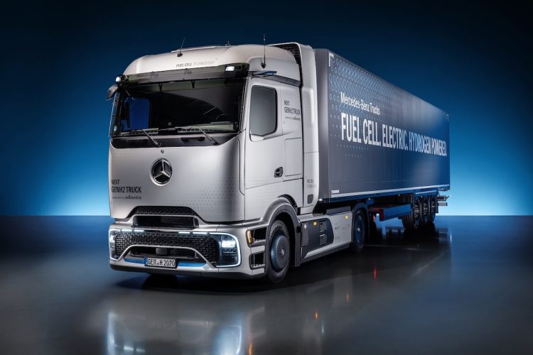 Mercedes surprend avec son camion électrique à hydrogène NextGenH2 : une révolution à ne pas manquer !