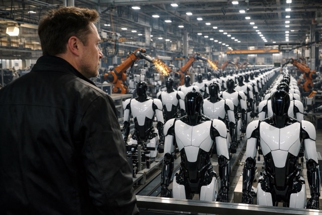 Les plus grandes révélations d’Elon Musk sur l’IA, les robots et l’avenir du travail qui vont vous stupéfier !