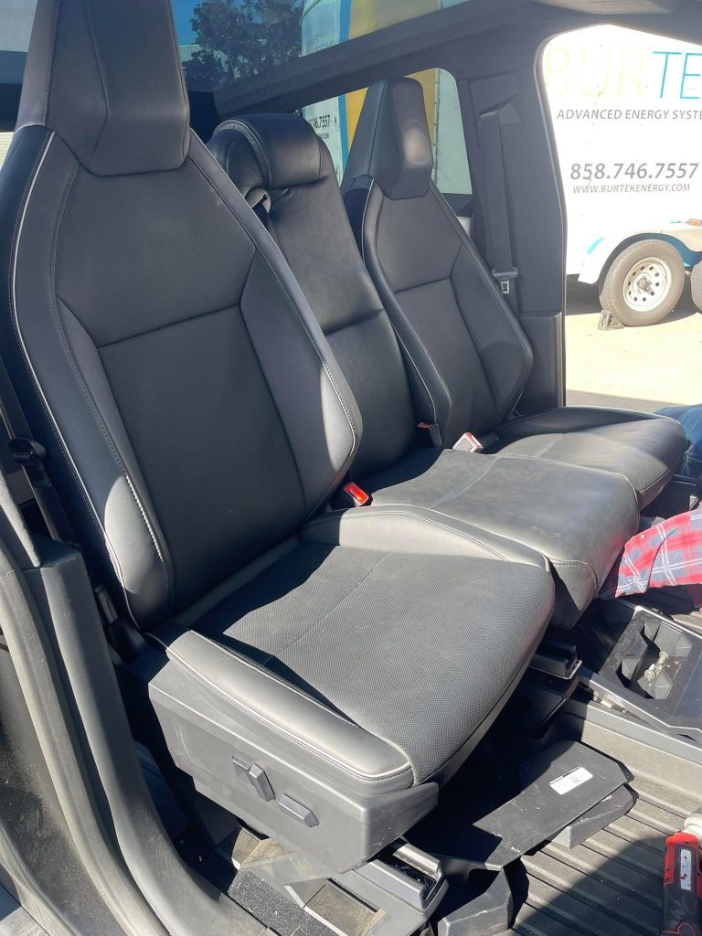 Bench seat DIY pour Tesla Cybertruck