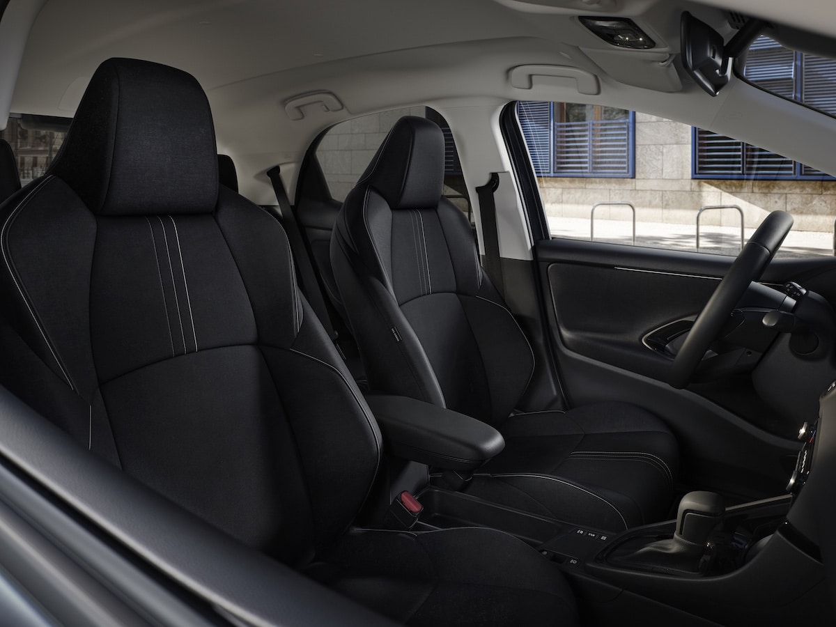 Intérieur de la Toyota Yaris Hybride 2026